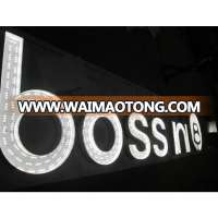 Outdoor Shop Acrylic led backlit facelit Channel Letter Signs