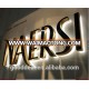 customized stainless steel acrylic 3d backlit light sign led letters